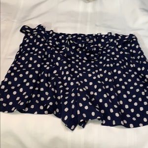 Polka-dot shorts — NWOT from Timr and Tru.
